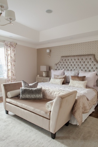Neutral earth tones with a touch of lilacs