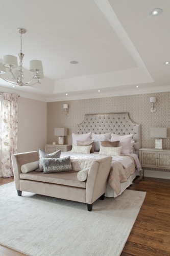 Neutral earth tones with a touch of lilacs