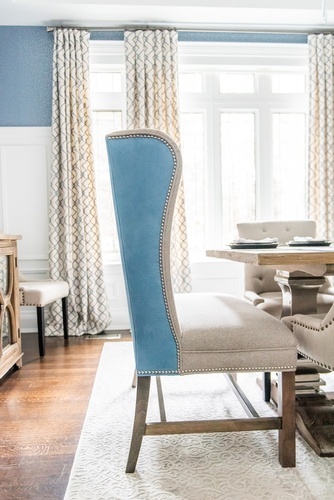 Rustic Chic with Blues