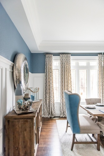 Rustic Chic with Blues