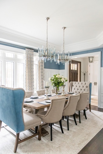 Rustic Chic with Blues