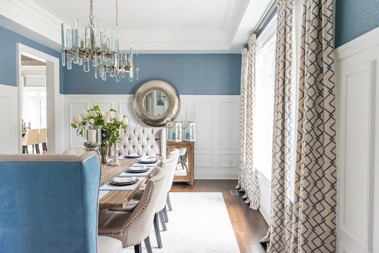 Rustic Chic with Blues