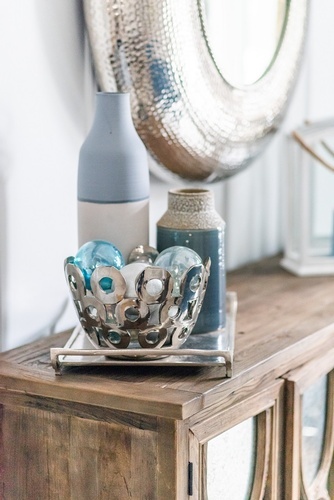 Rustic Chic with Blues