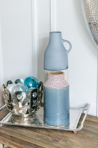 Rustic Chic with Blues