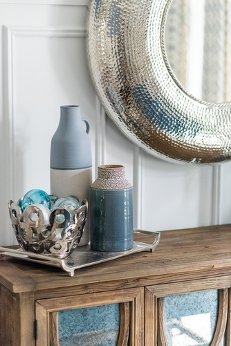 Rustic Chic with Blues