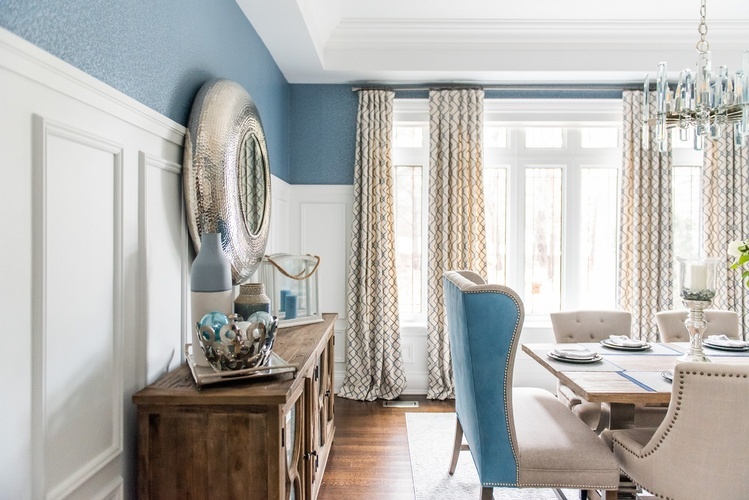 Rustic Chic with Blues