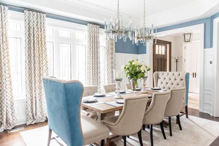 Rustic Chic with Blues