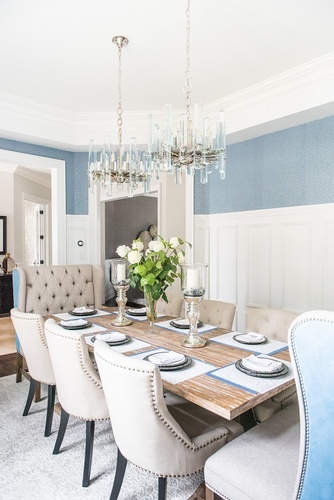 Rustic Chic with Blues