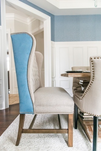 Rustic Chic with Blues