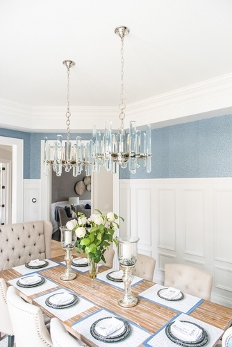 Rustic Chic with Blues