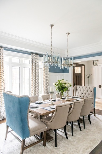 Rustic Chic with Blues
