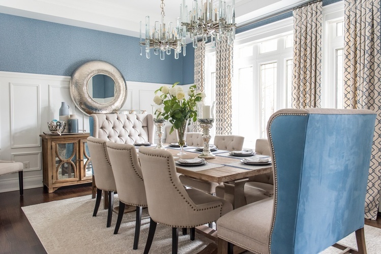 Rustic Chic with Blues