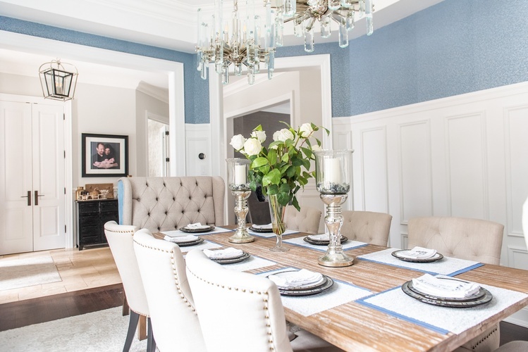 Rustic Chic with Blues