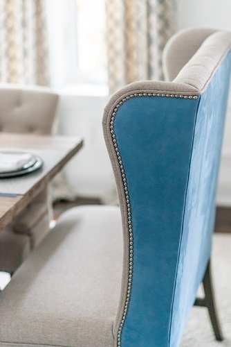 Rustic Chic with Blues