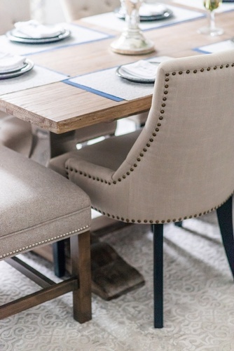Rustic Chic with Blues