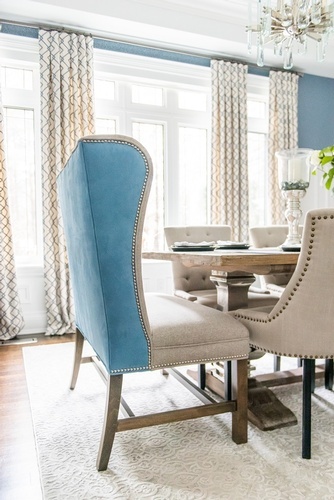 Rustic Chic with Blues