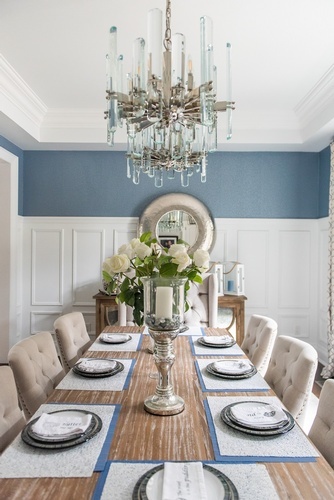 Rustic Chic with Blues