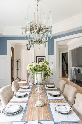 Rustic Chic with Blues