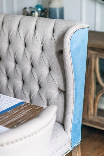 Rustic Chic with Blues