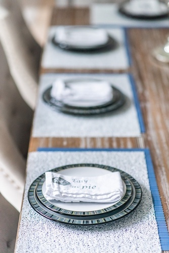 Rustic Chic with Blues