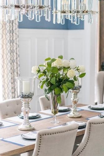 Rustic Chic with Blues