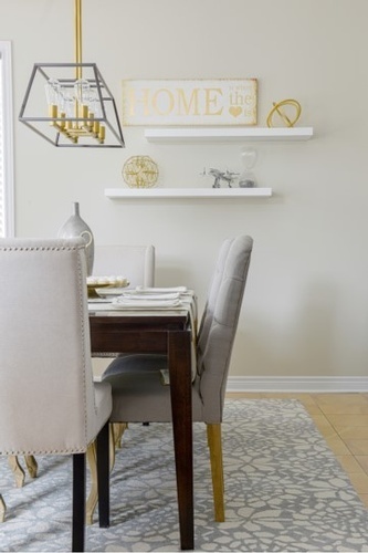 Grey and Gold Look