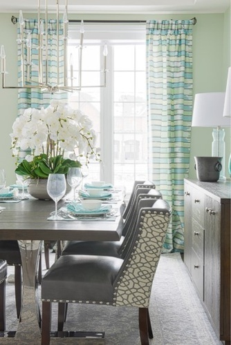 Turquoise and Green