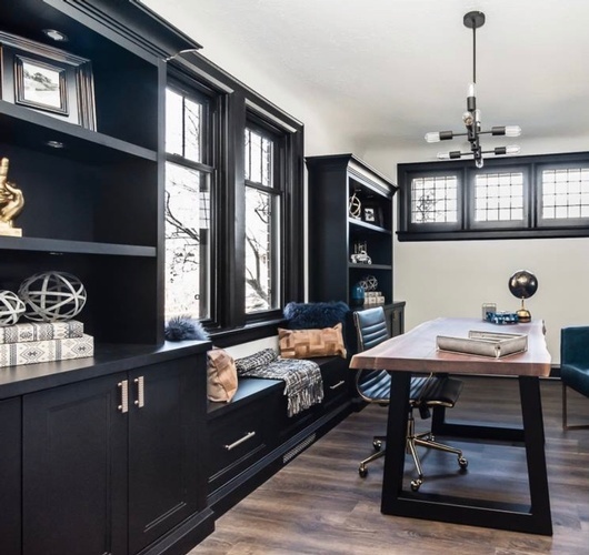 Masculine Real Estate Office Elegant