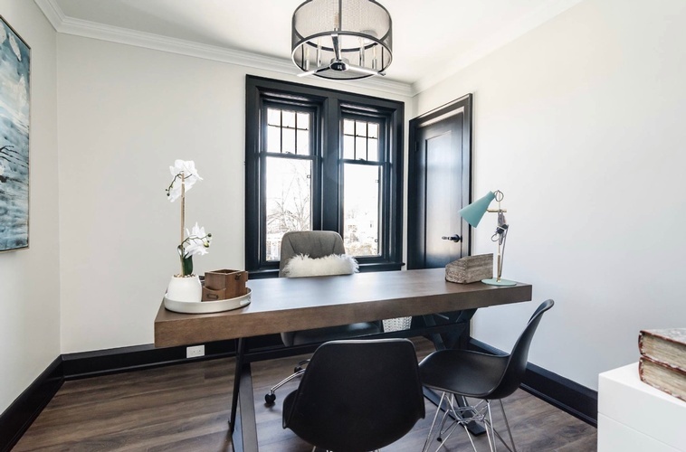 Masculine Real Estate Office Elegant