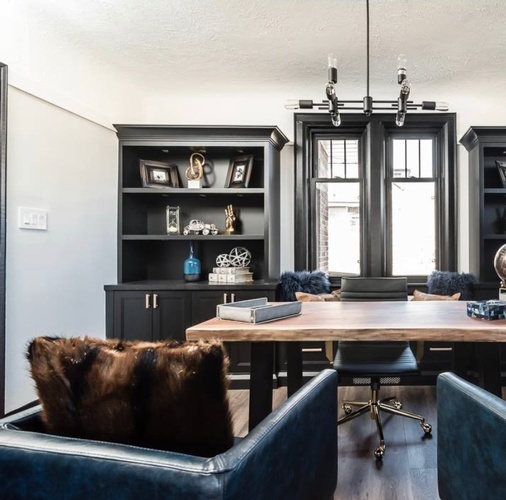 Masculine Real Estate Office Elegant