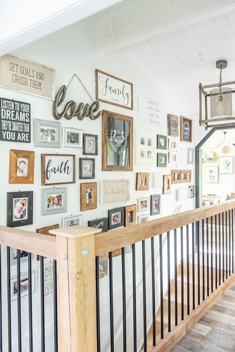 COTTAGE KITCHEN + LIVING ROOM