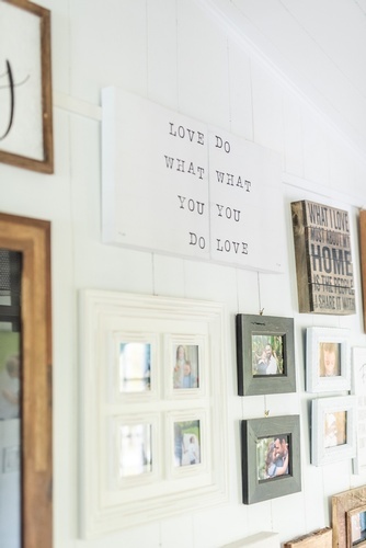 COTTAGE KITCHEN + LIVING ROOM