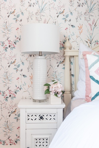 pink bedroom