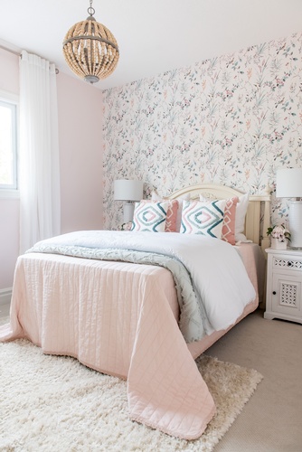 pink bedroom