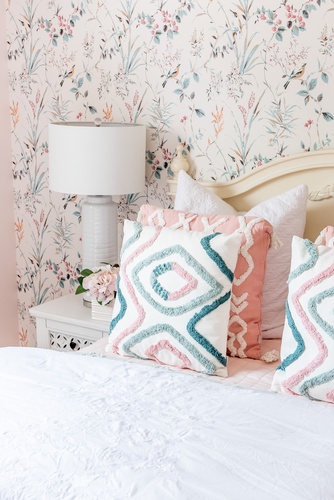 pink bedroom