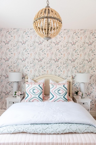 pink bedroom