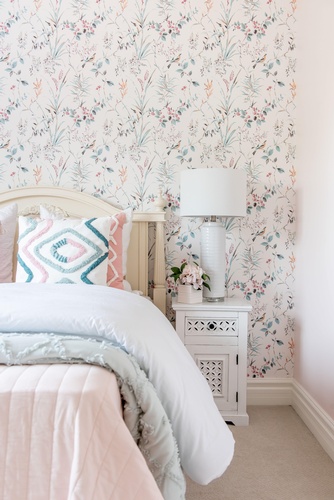 pink bedroom
