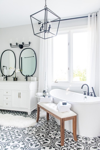bathroom farmhouse