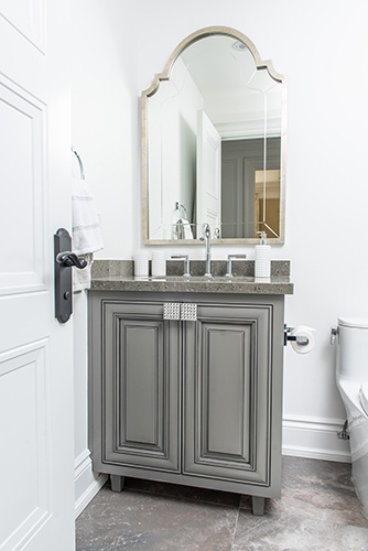 Upstairs Powder Room