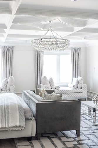 White and Bright Master Bedroom
