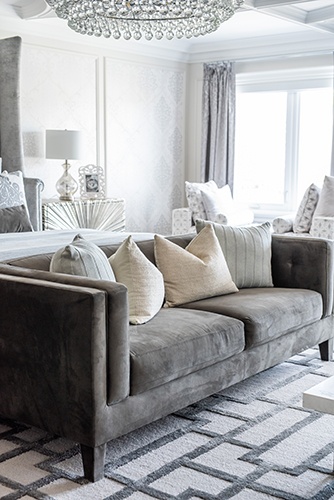 White and Bright Master Bedroom