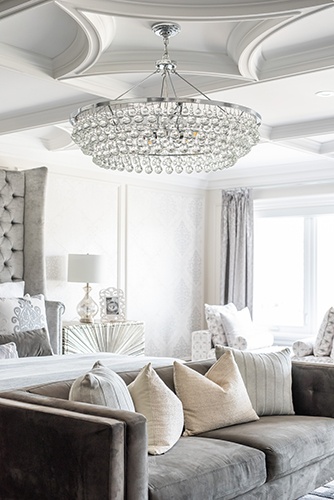 White and Bright Master Bedroom