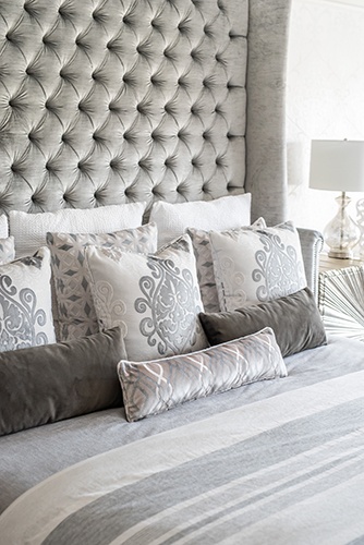White and Bright Master Bedroom
