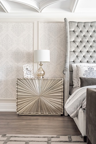 White and Bright Master Bedroom