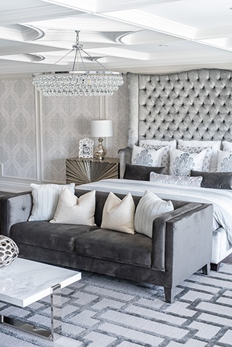 White and Bright Master Bedroom
