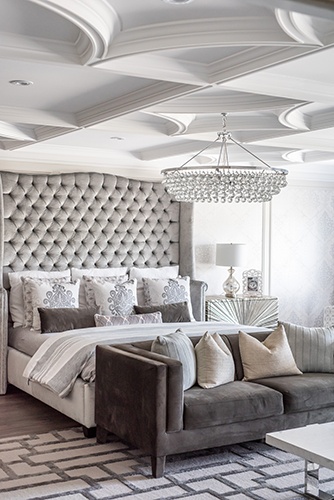 White and Bright Master Bedroom