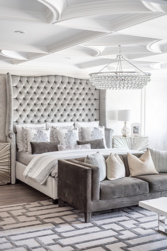 White and Bright Master Bedroom