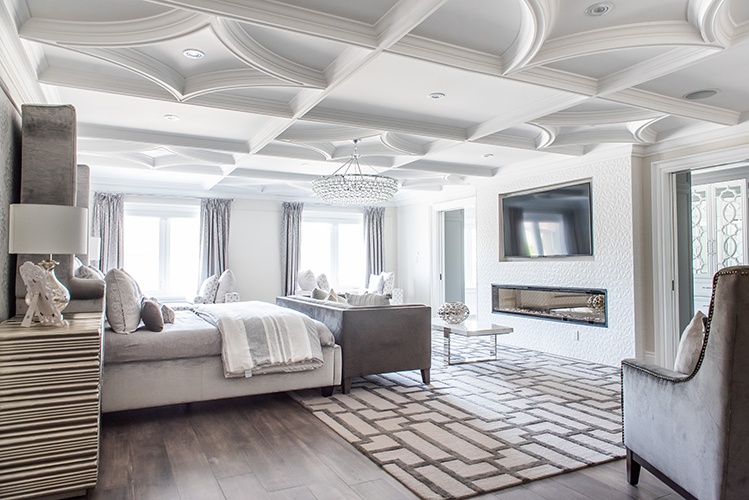 White and Bright Master Bedroom