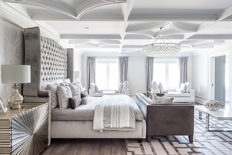 White and Bright Master Bedroom