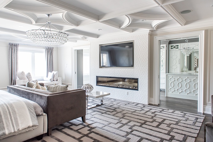 White and Bright Master Bedroom